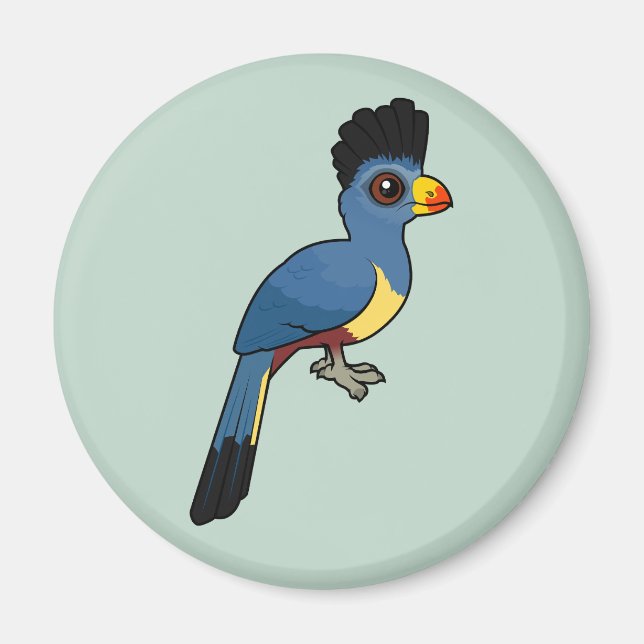 Aimant Grand Turaco (Devant)