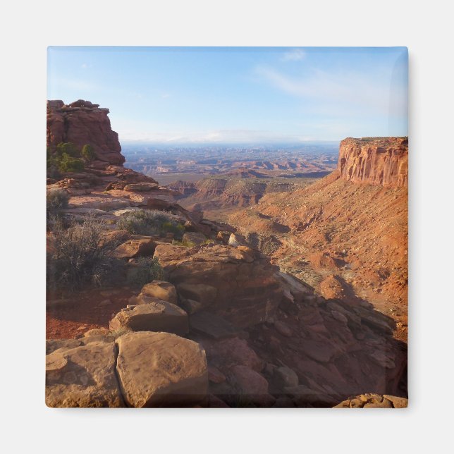 Aimant Grand View Point dans le parc national de Canyonla (Devant)