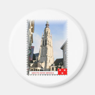 Aimant Grande église, Breda, Pays-Bas