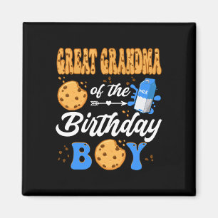 Aimant Grande grand-mère de l'anniversaire petit lait coo