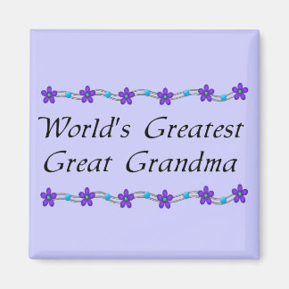 Aimant Grande grand-mère du monde