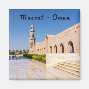 Aimant Grande Mosquée du Sultan Qaboos à Mascate, Oman