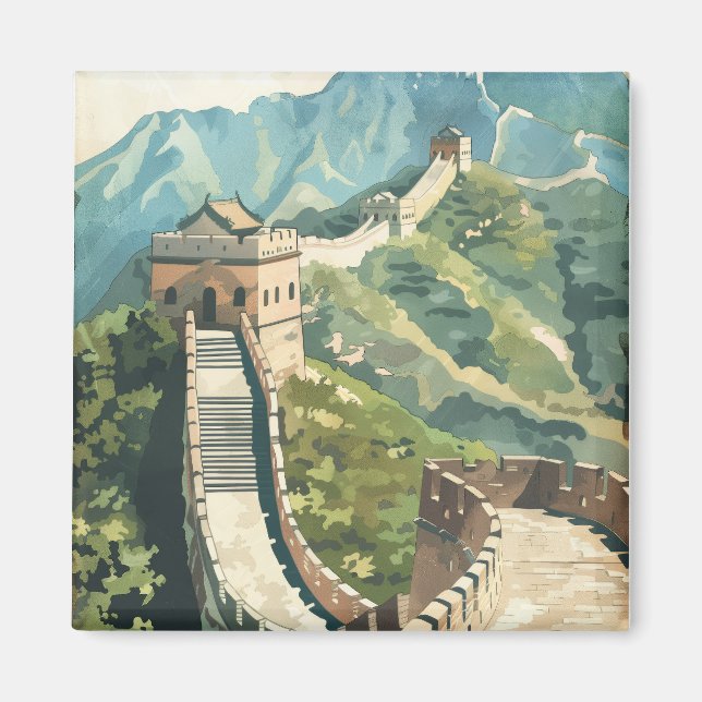 Aimant Grande muraille de Chine (Devant)