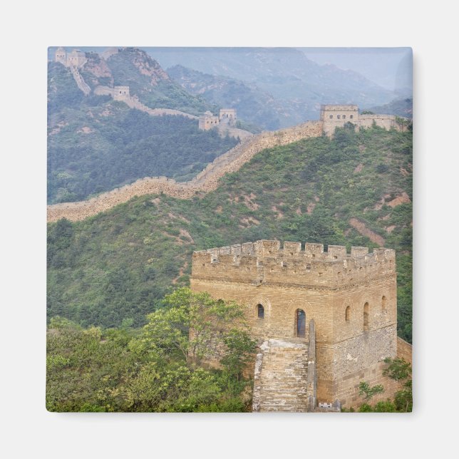 Aimant Grande Muraille de Chine à Jinshanling, Chine. 2 (Devant)