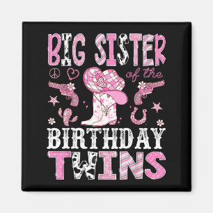 Aimant Grande Sœur Des Jumeaux D'anniversaire Nk Rodeo Co
