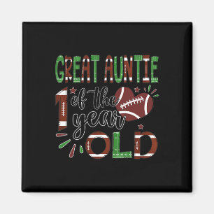Aimant Grande Tante Du Footballeur De 1 An 1ère Année D