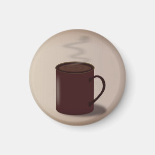 Aimant Grande tasse de chocolat chaud