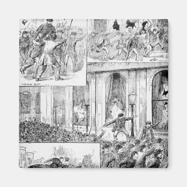 Aimant Grandes émeutes à Londres (Devant)