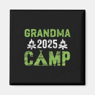 Aimant Grandma Camp 2025 Family Vacation Summer Camping C