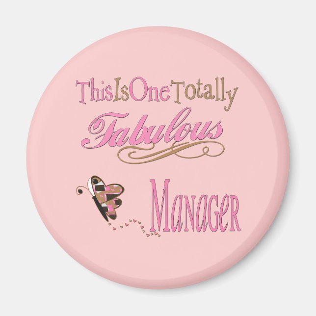 Aimant Grands Cadeaux Pour Boss (Devant)