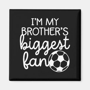 Aimant Grands frères de football, plus grand fan de petit