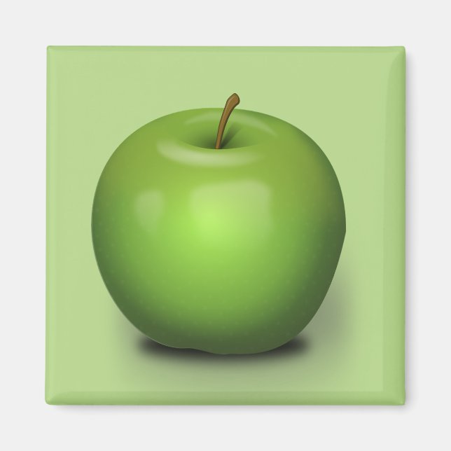 Aimant Granny Smith Apple (Devant)