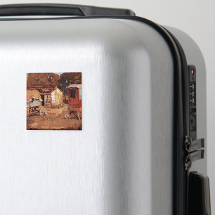 Aimant Grant Wood - Les Horsetraders