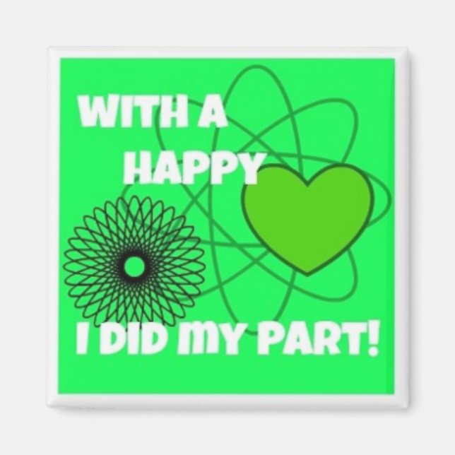 aimant graphique corail! ! ! (Devant)