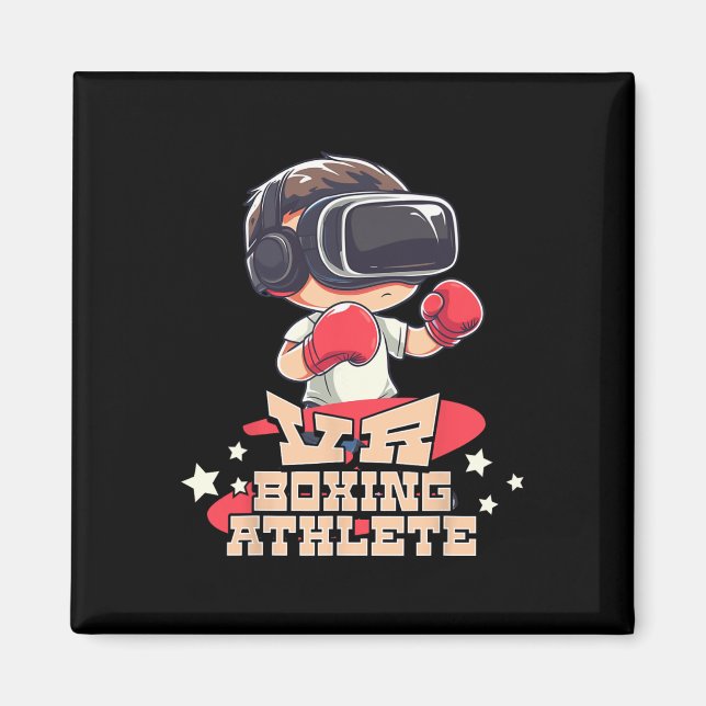Aimant Graphique de joueur de réalité virtuelle de l'athl (Devant)