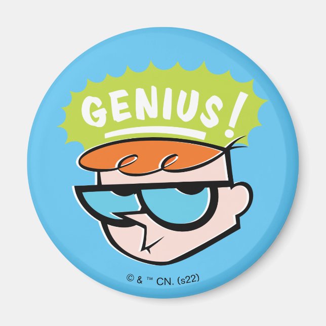 Aimant Graphique de légende Dexter "Genius" (Devant)
