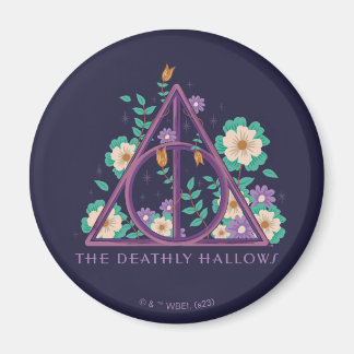Aimant Graphique du signe de la mort florale