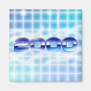 Aimant Graphisme année 2000