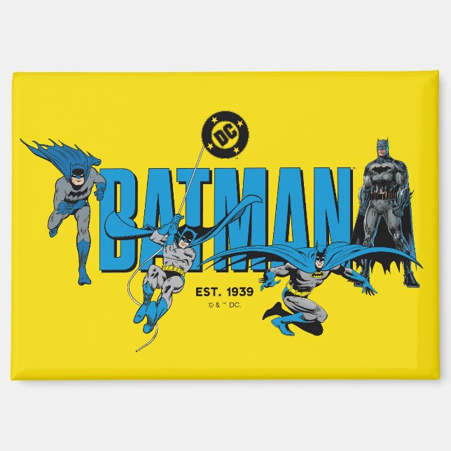 Aimant Graphisme Batman Légendes Pour Toujours (Recto)