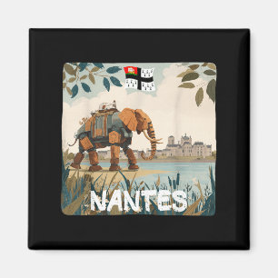 Aimant Graphisme éléphant de Nantes incroyable pour garço