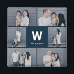 Aimant Gras Monogramme Couleur modifiable Magnat photo mo<br><div class="desc">Les cadeaux photo font les meilleurs cadeaux ! Facile à personnaliser avec votre texte et/ou photo(s) pour un look personnalisé. Conçu par Berry Berry Sweet. Voir d'autres designs sur www.berryberrysweet.com</div>