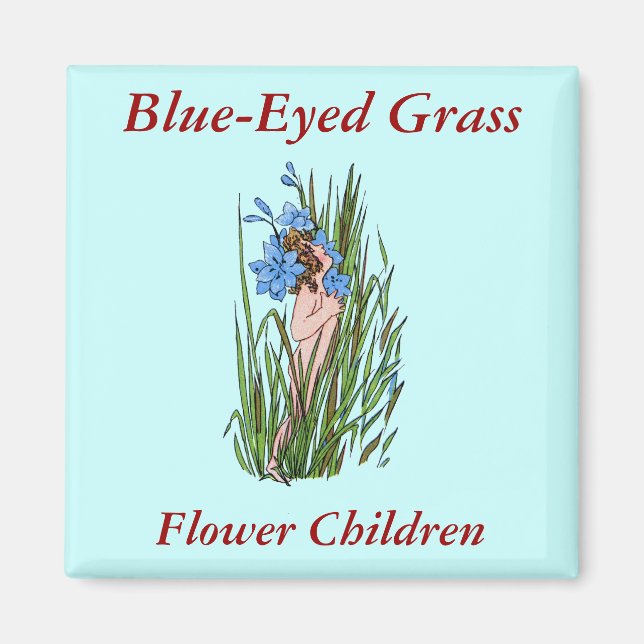 Aimant Grass bleu (Devant)
