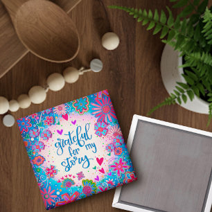 Aimant Grateful Pour Mon Histoire Citation Inspirationnel