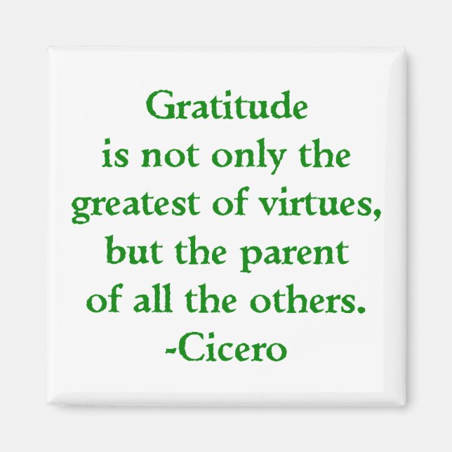 Aimant Gratitude (Devant)