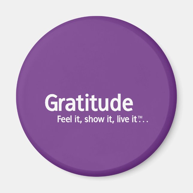 Aimant Gratitude - Thpense Shapers™ (Devant)