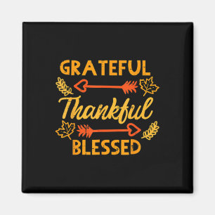 Aimant Gratuit Merci Blessé Automne Thanksgiving Automne