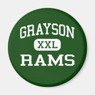 Aimant Grayson - RAM - lycée - Loganville la Géorgie