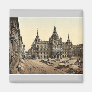 Aimant Graz, palais de justice, classique de la Styrie,