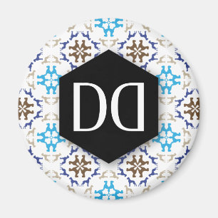 Aimant Great Dane DD Motif