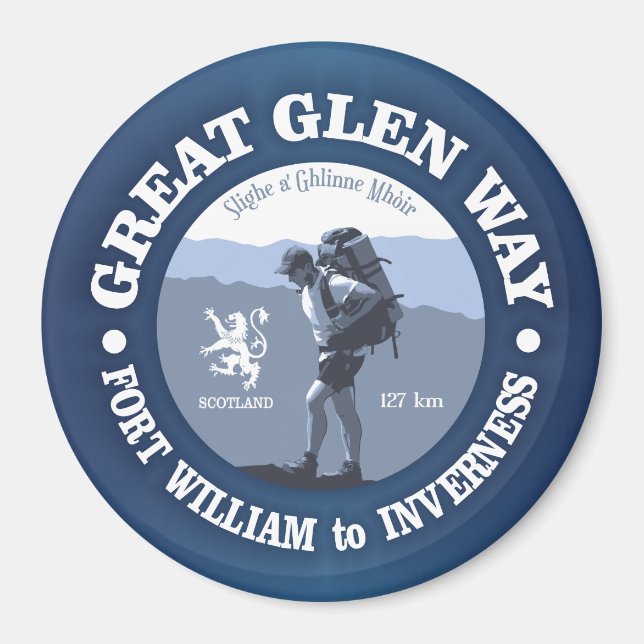 Aimant Great Glen Way (Devant)