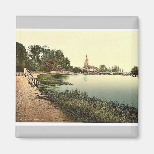Aimant Great Marlow, Londres et banlieue, Angleterre clas (Devant)