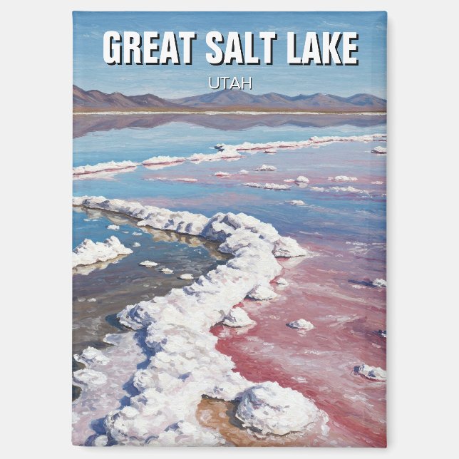Aimant Great Salt Lake Utah (Recto)