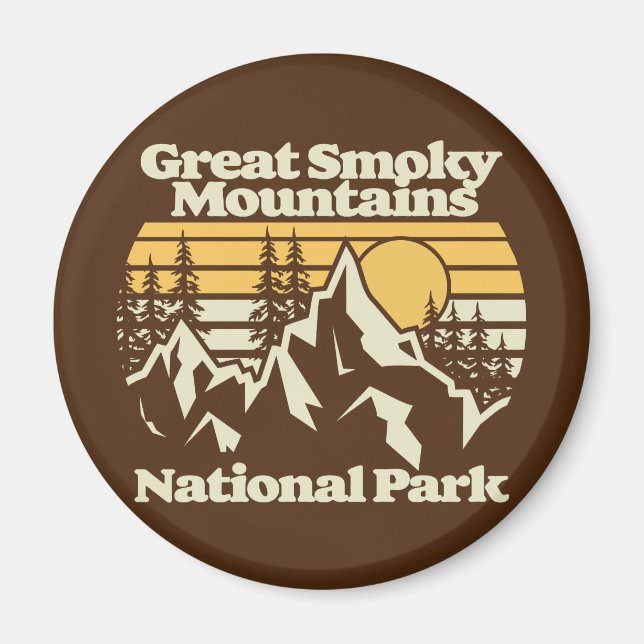 Aimant Great Smoky Mountains, Parc National (Devant)