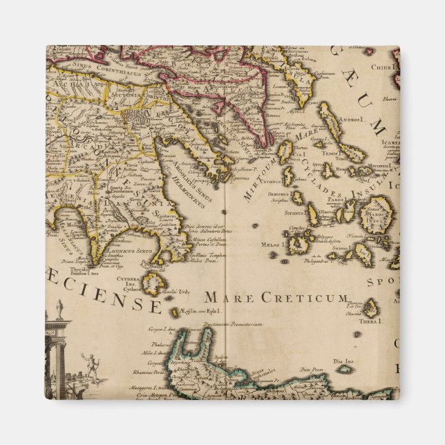 Aimant Grèce et Turquie 3 (Devant)