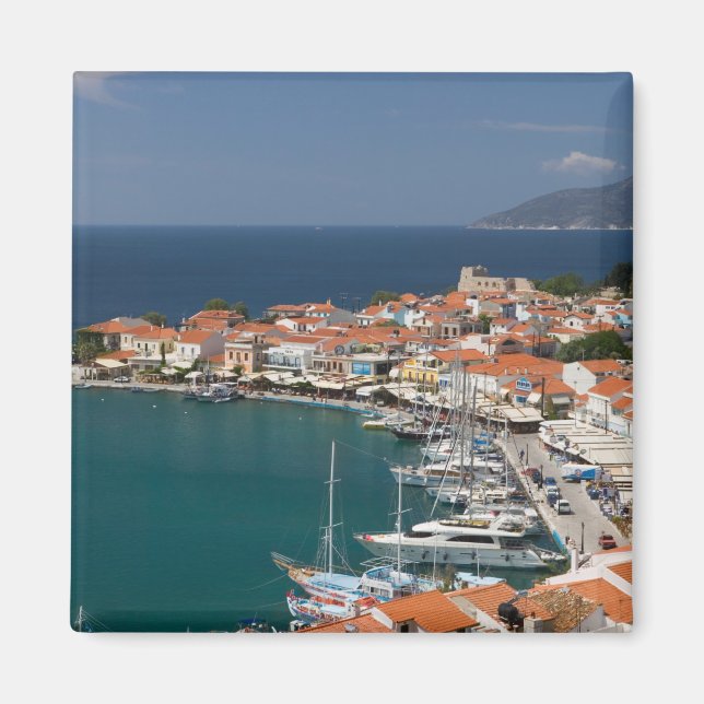 Aimant GRÈCE, Îles de la mer Égée du Nord-Est, SAMOS, 3 (Devant)