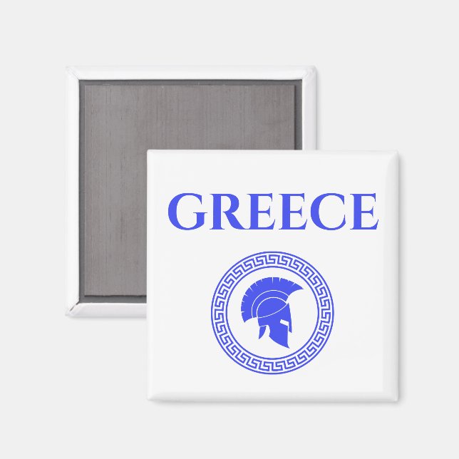 Aimant Grèce Spartan (Recto/Verso)