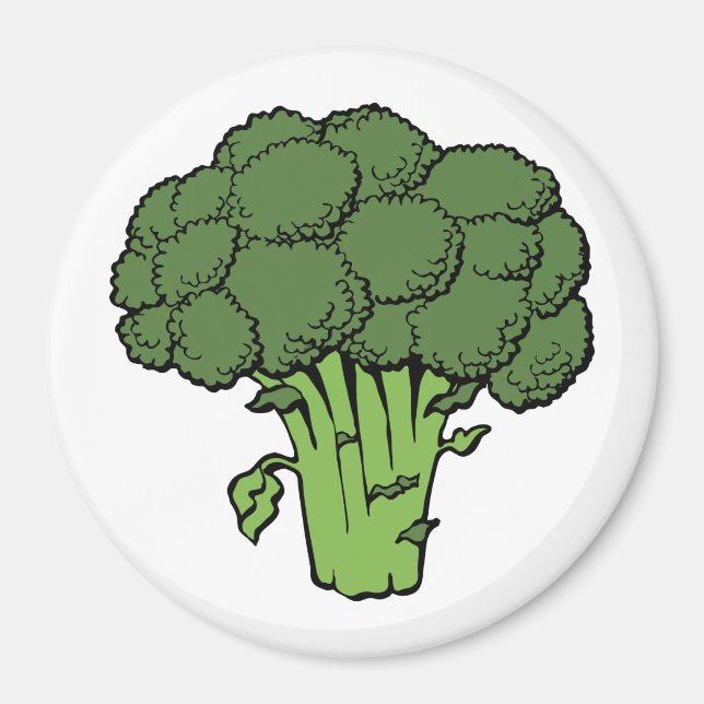 Aimant Green Broccoli (Devant)