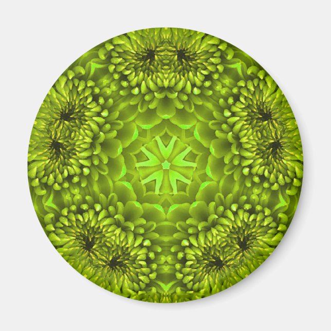AIMANT GREEN DAHLIA (Devant)
