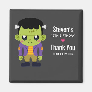Aimant Green Frankenstein Monster Halloween Anniversaire