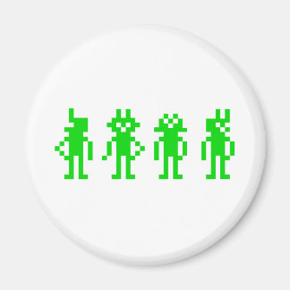 Aimant green pixel robots