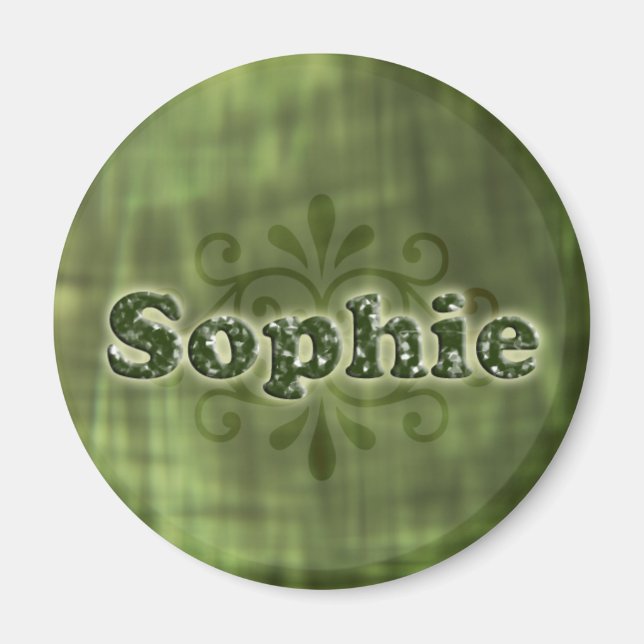 Aimant Green Sophie (Devant)