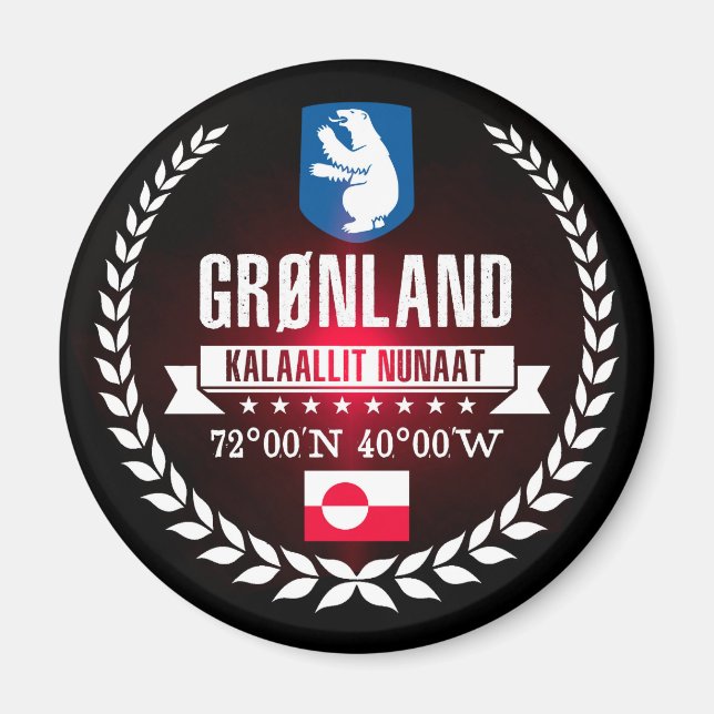 Aimant Greenland (Devant)