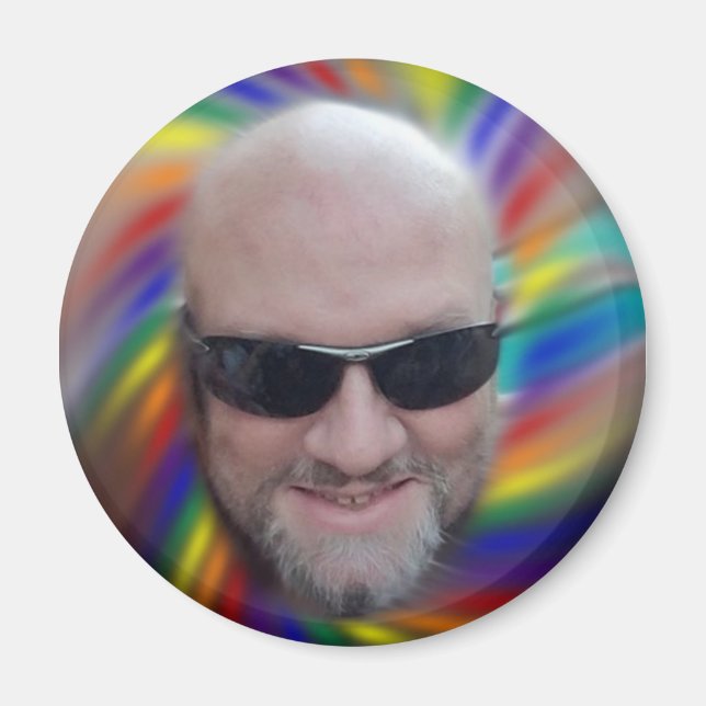 Aimant Greg Wahl Rainbow (Devant)