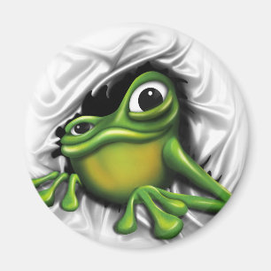 Aimant Grenouille 3d fraîche
