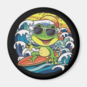 Aimant Grenouille cool