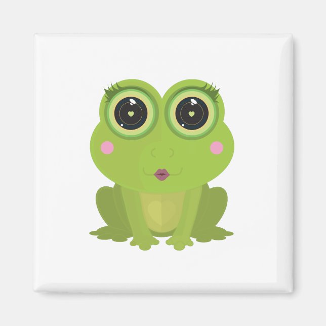 Aimant Grenouille femelle (Devant)
